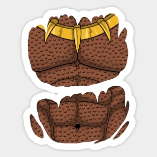 King Killmonger Torn Sticker